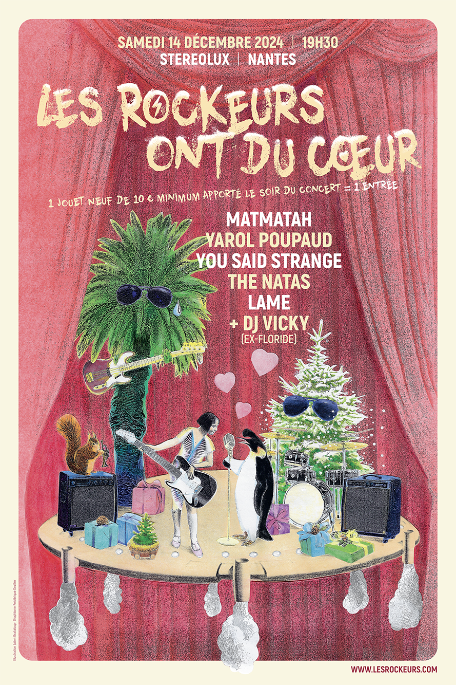 Les rockeurs ont du coeur