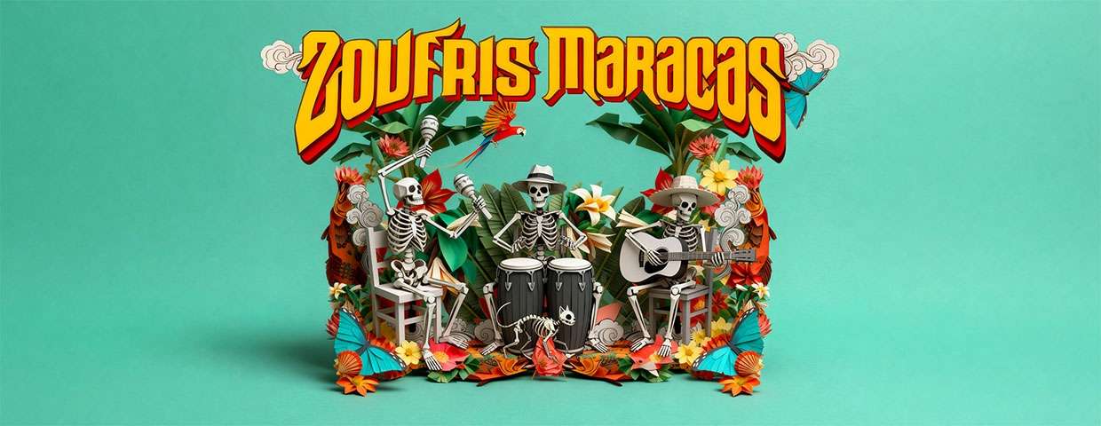 Zoufris Maracas en concert au Stéréolux le Ven 13 nov