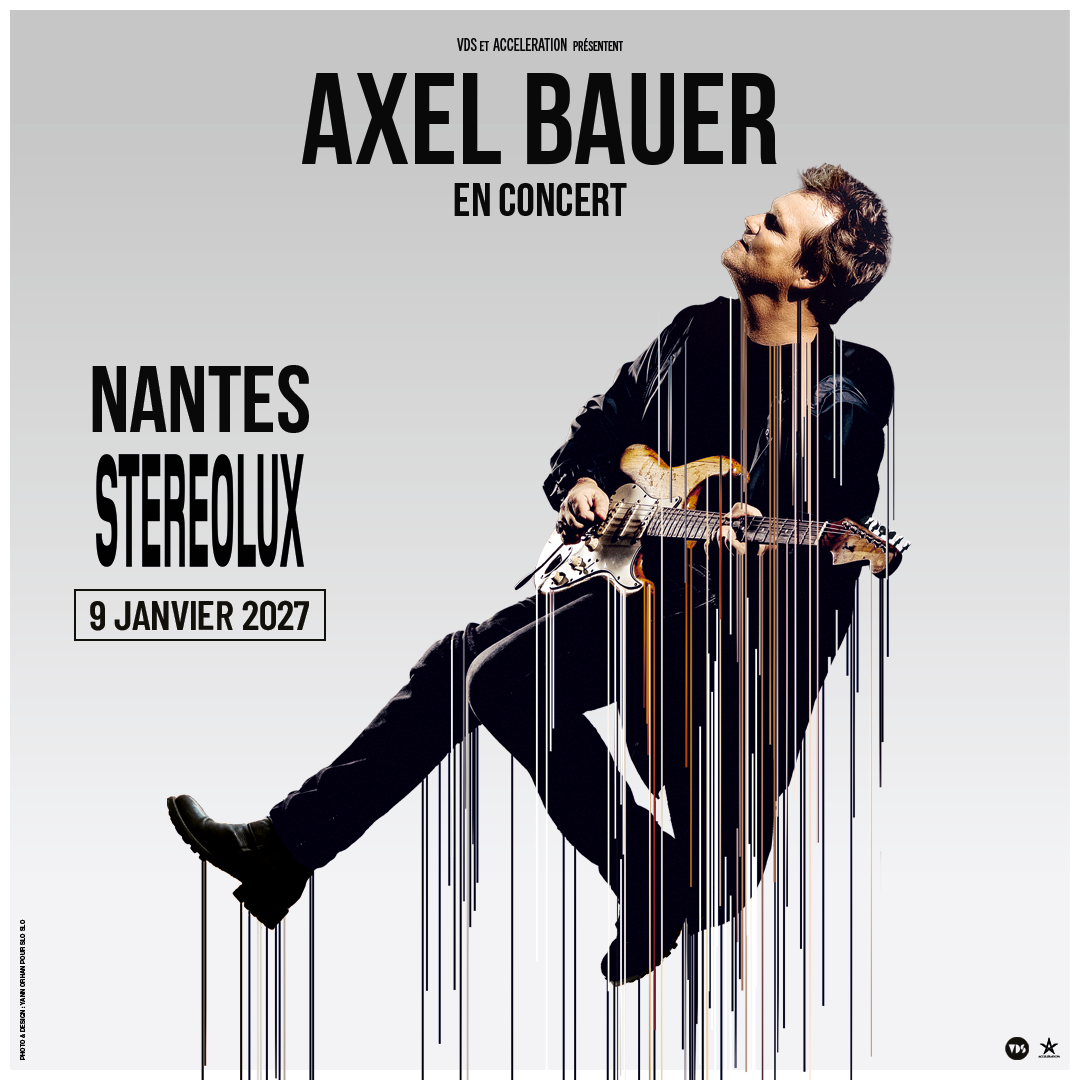 Axel Bauer en concert au Stéréolux le Sam 9 jan